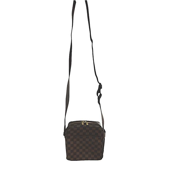 Louis Vuitton Vintage District PM Damier Ebene Crossbody Bag Made in France 2004 - Picture 4 of 16